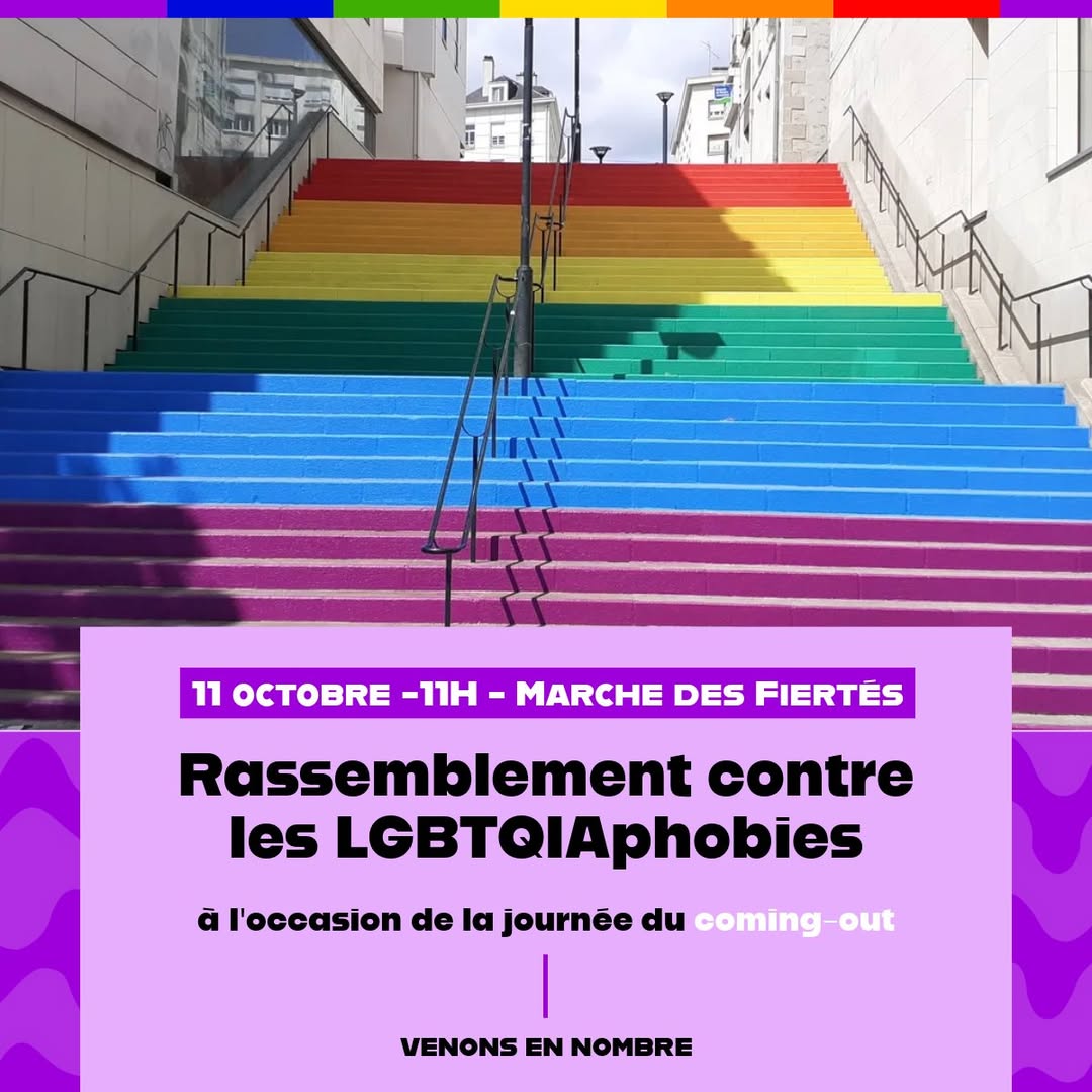 Rassemblement contre les LGBTQIAphobies