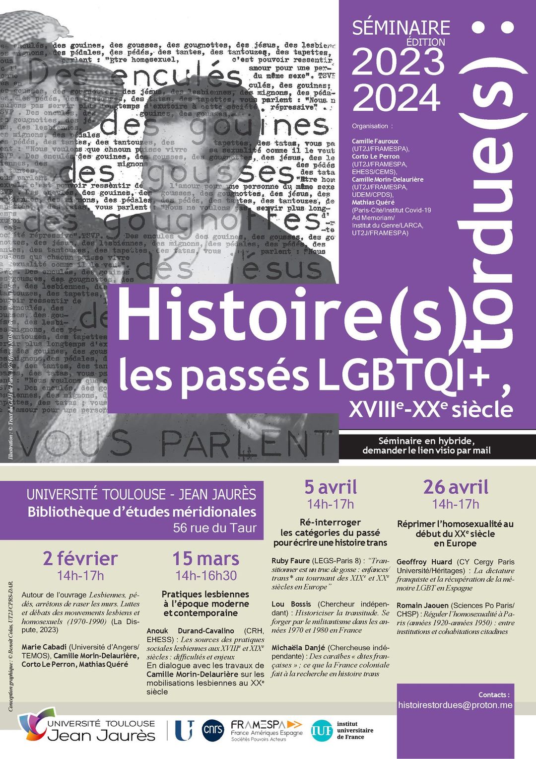 Ré-interroger les catégories du passé pour écrire une histoire trans