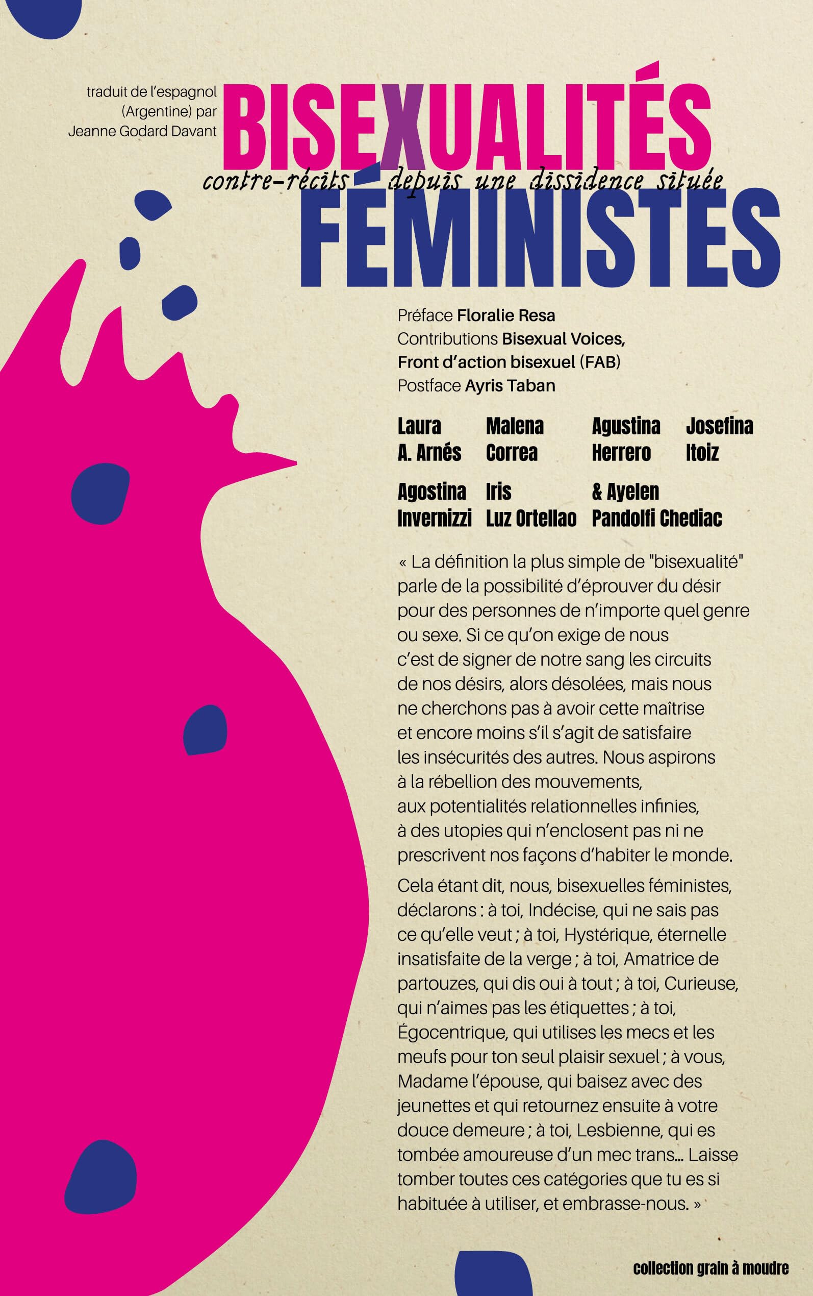 Rencontre autour de l’essai collectif Bisexualités féministes, contre-récits depuis une dissidence située