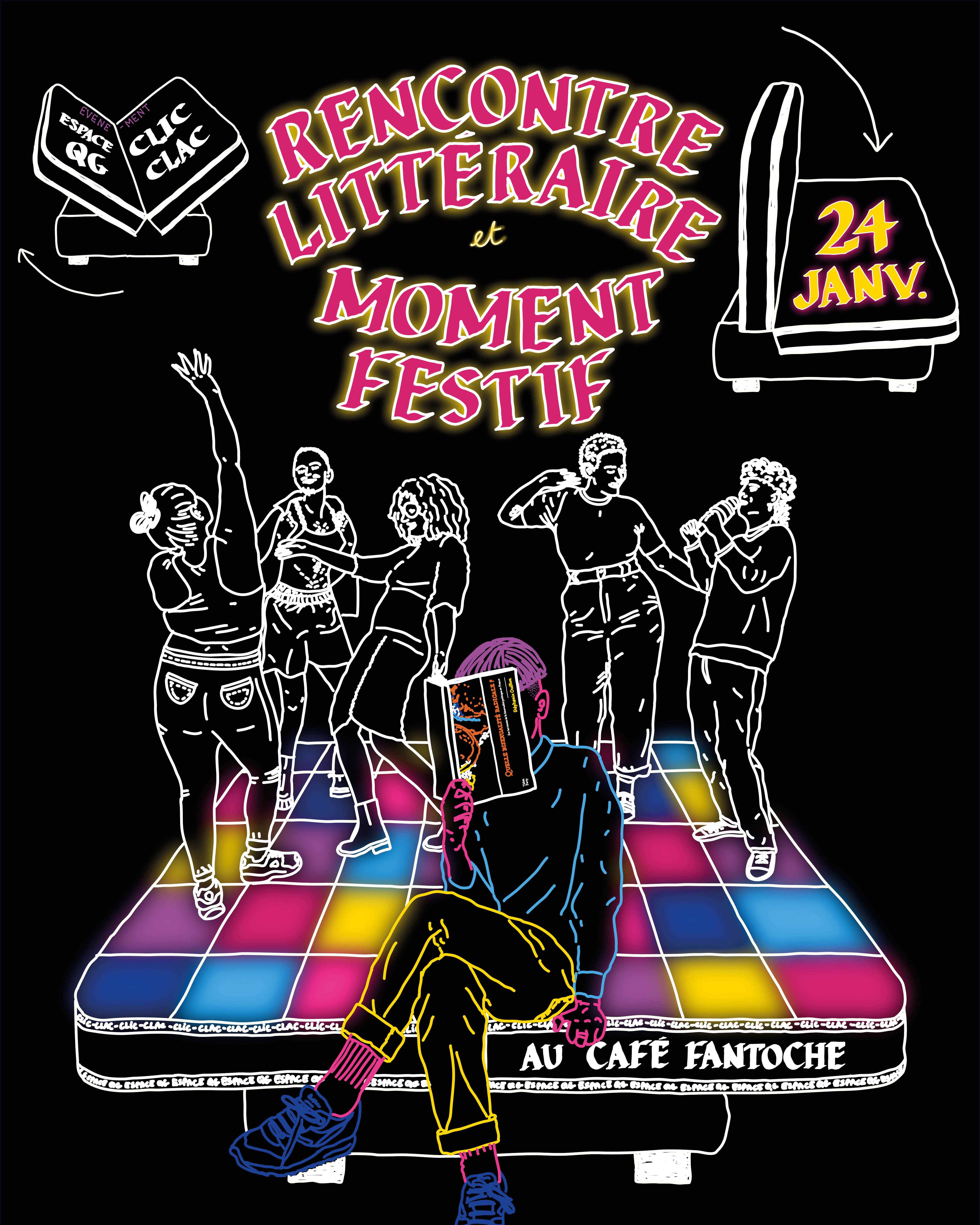 Rencontre littéraire et moment festif