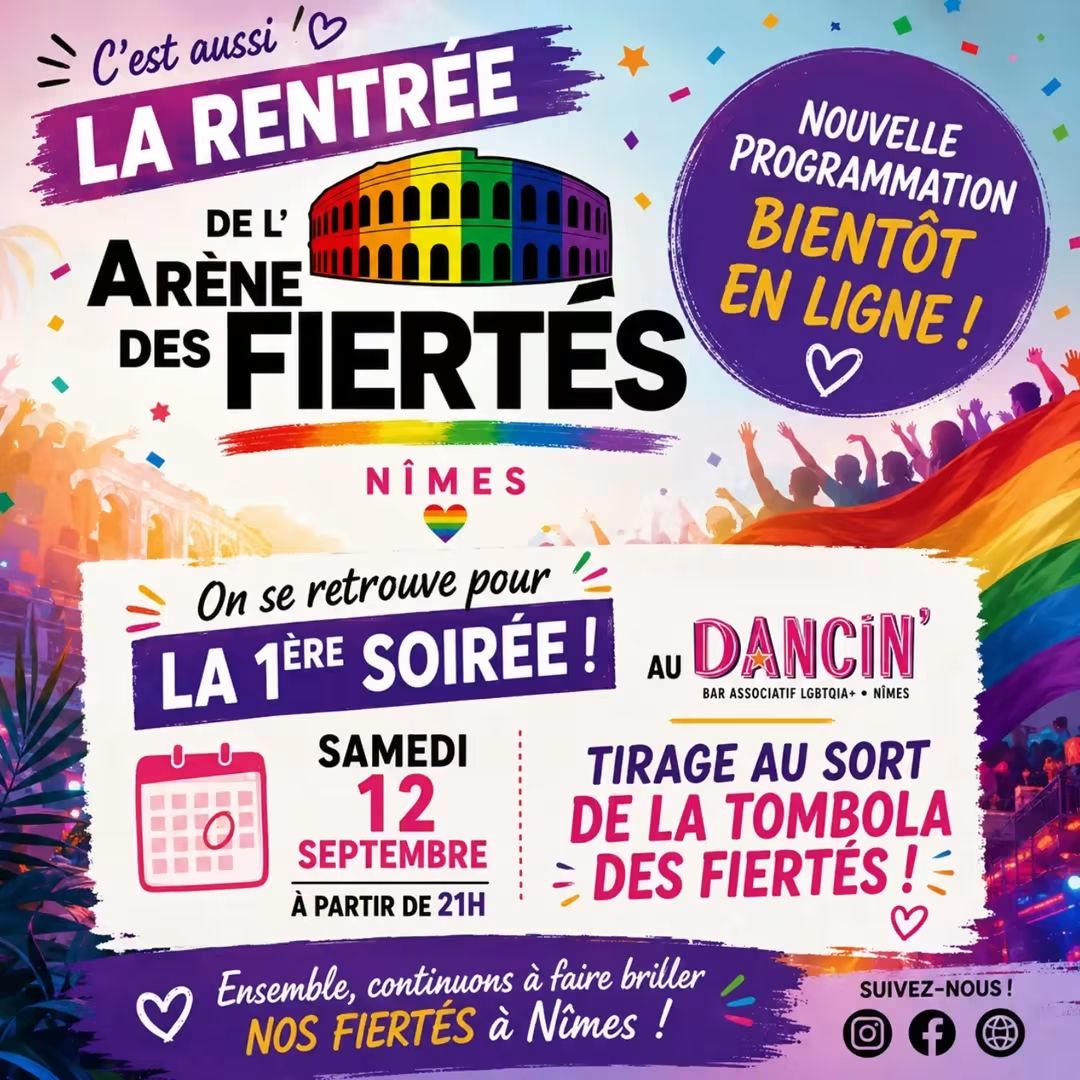 Rentrée de l'Arène des Fiertés