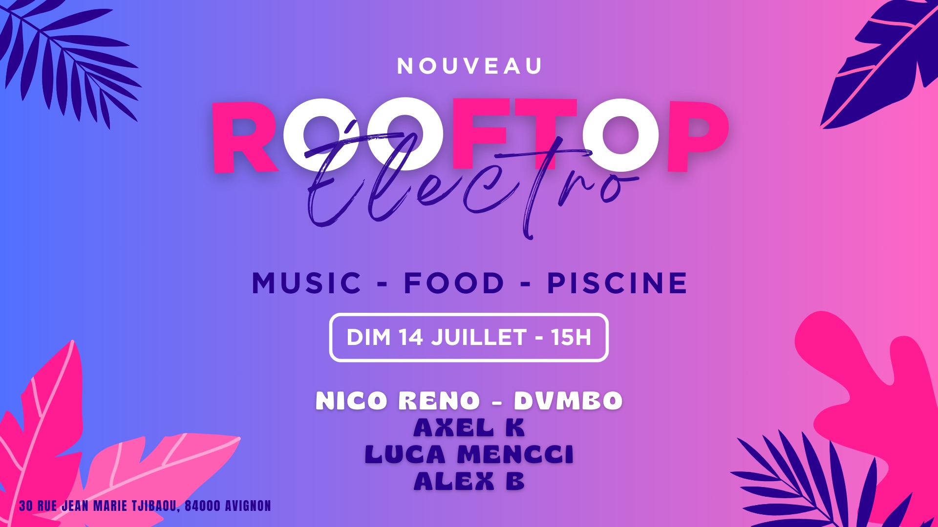 Rooftop électro