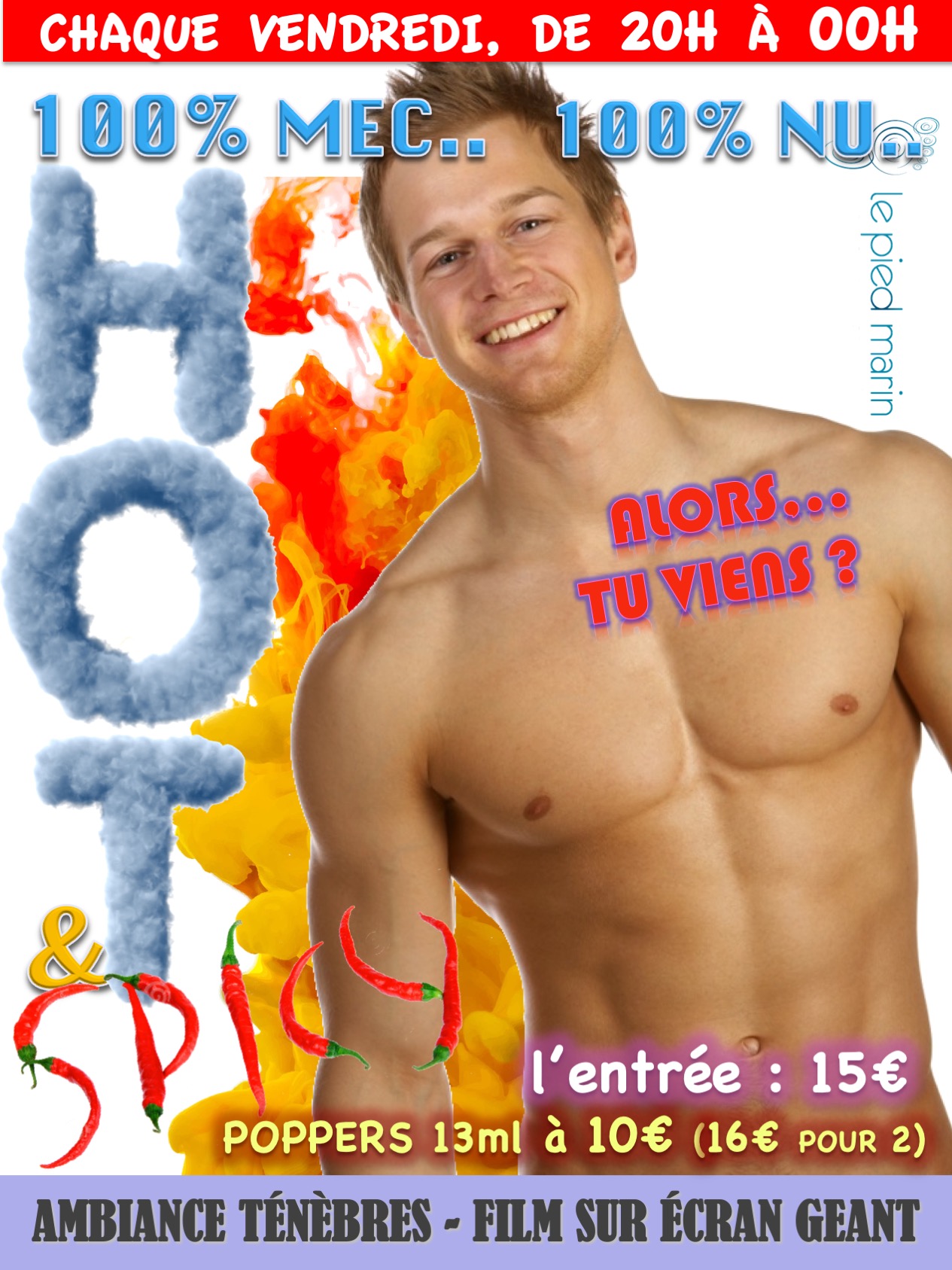 Sauna/cruising 100% mecs