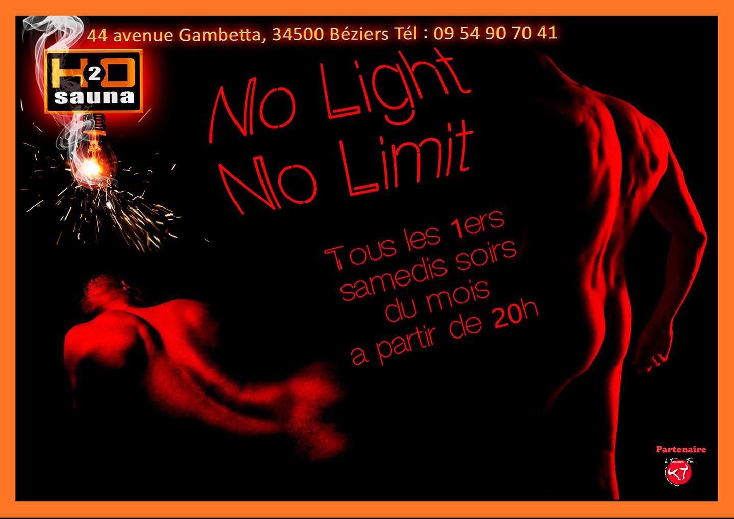 Sauna/cruising - No light no limit dès 20h