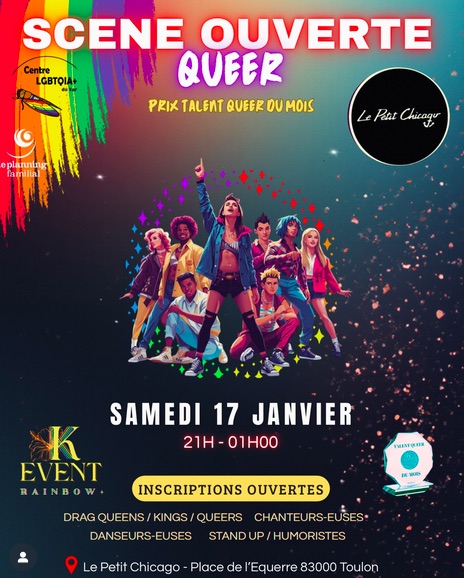 Scène ouverte queer