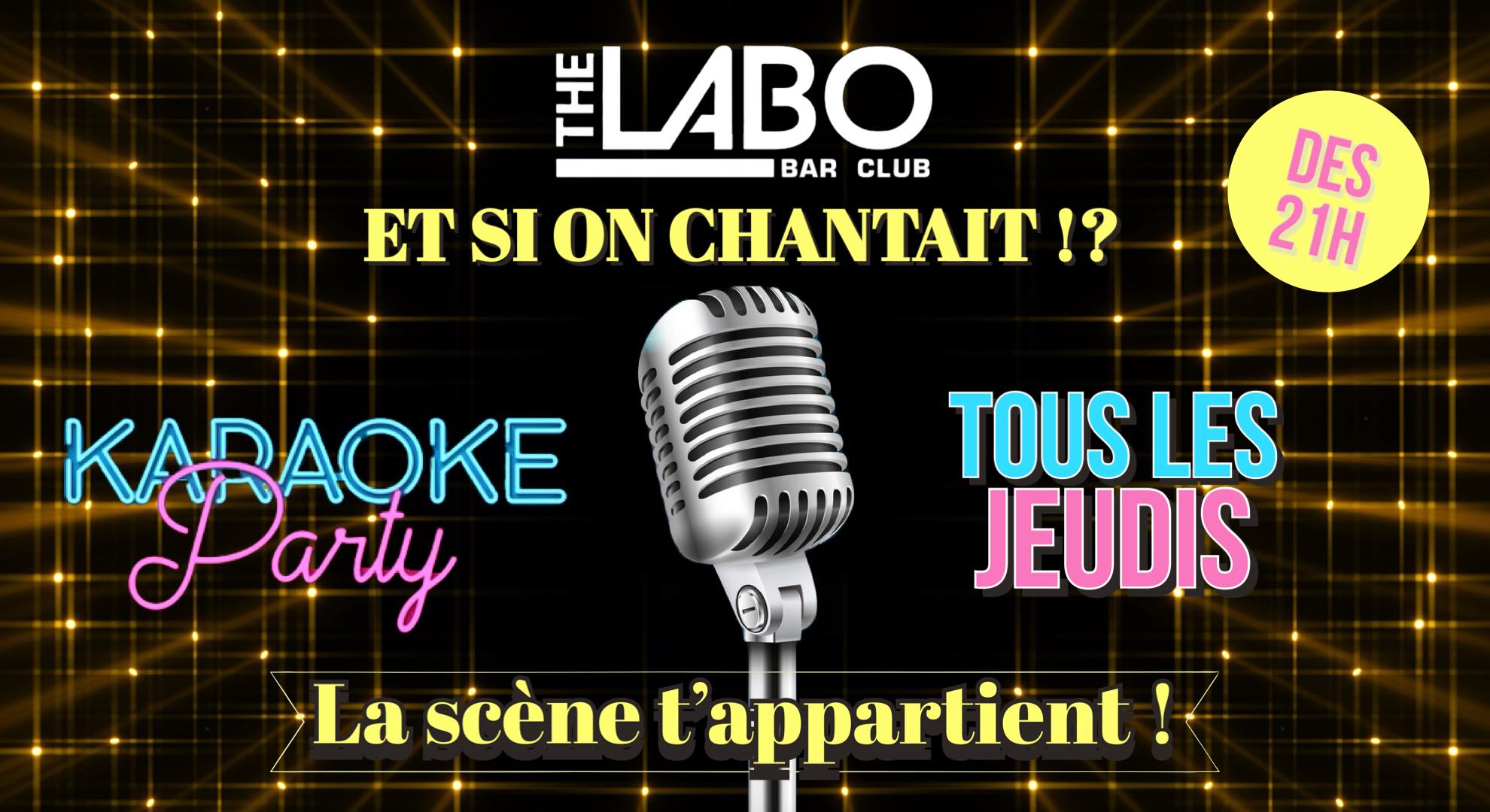 Si on chantait ? Karaoké party • Agenda