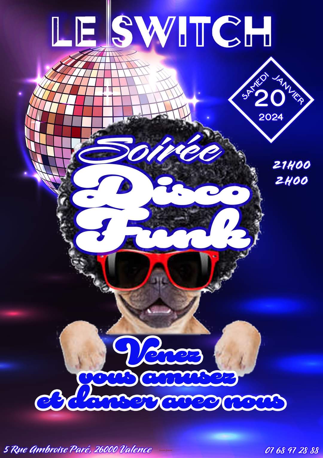 Soirée disco funk