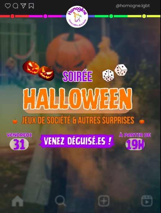 Soirée Halloween