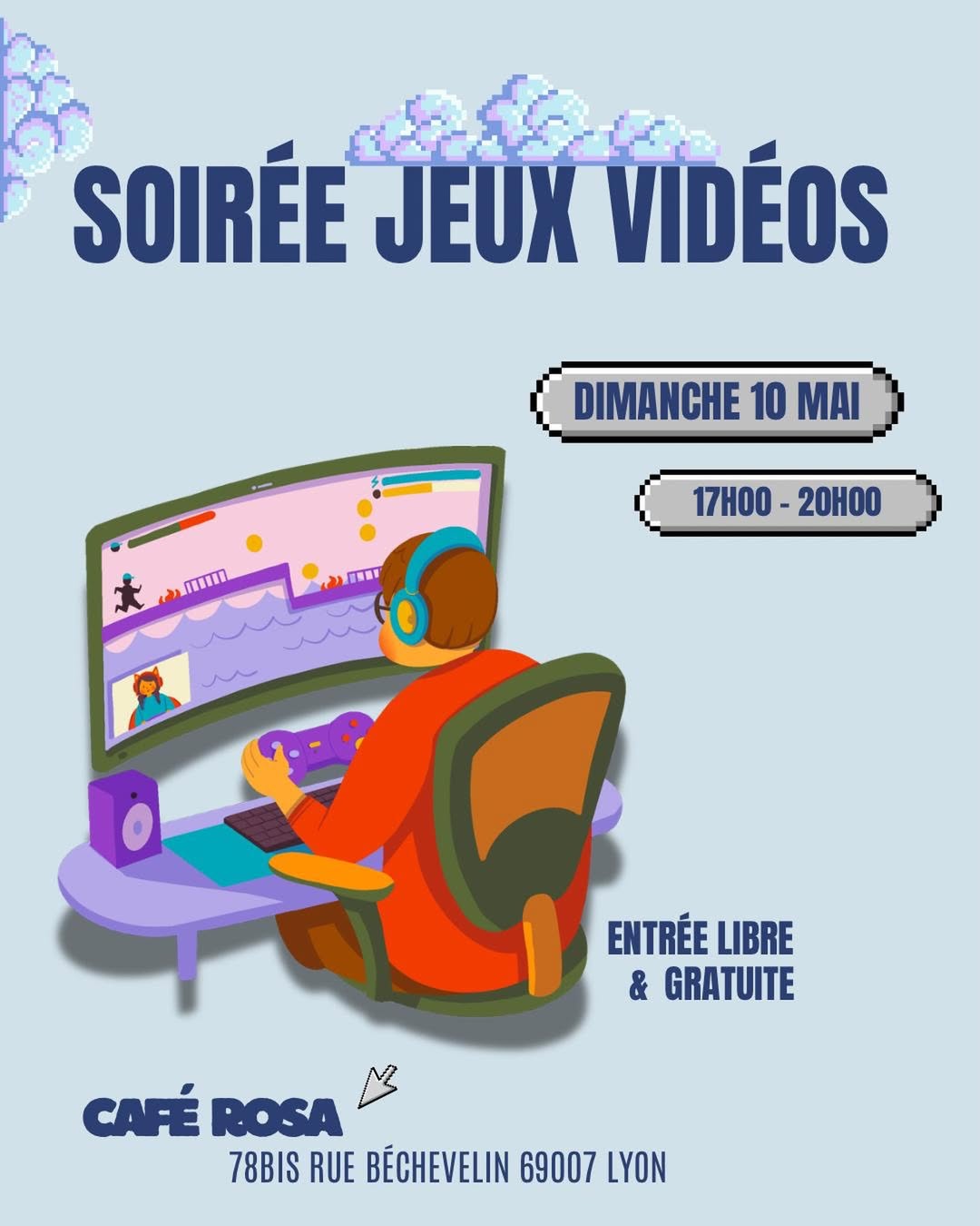 Soirée jeux vidéos
