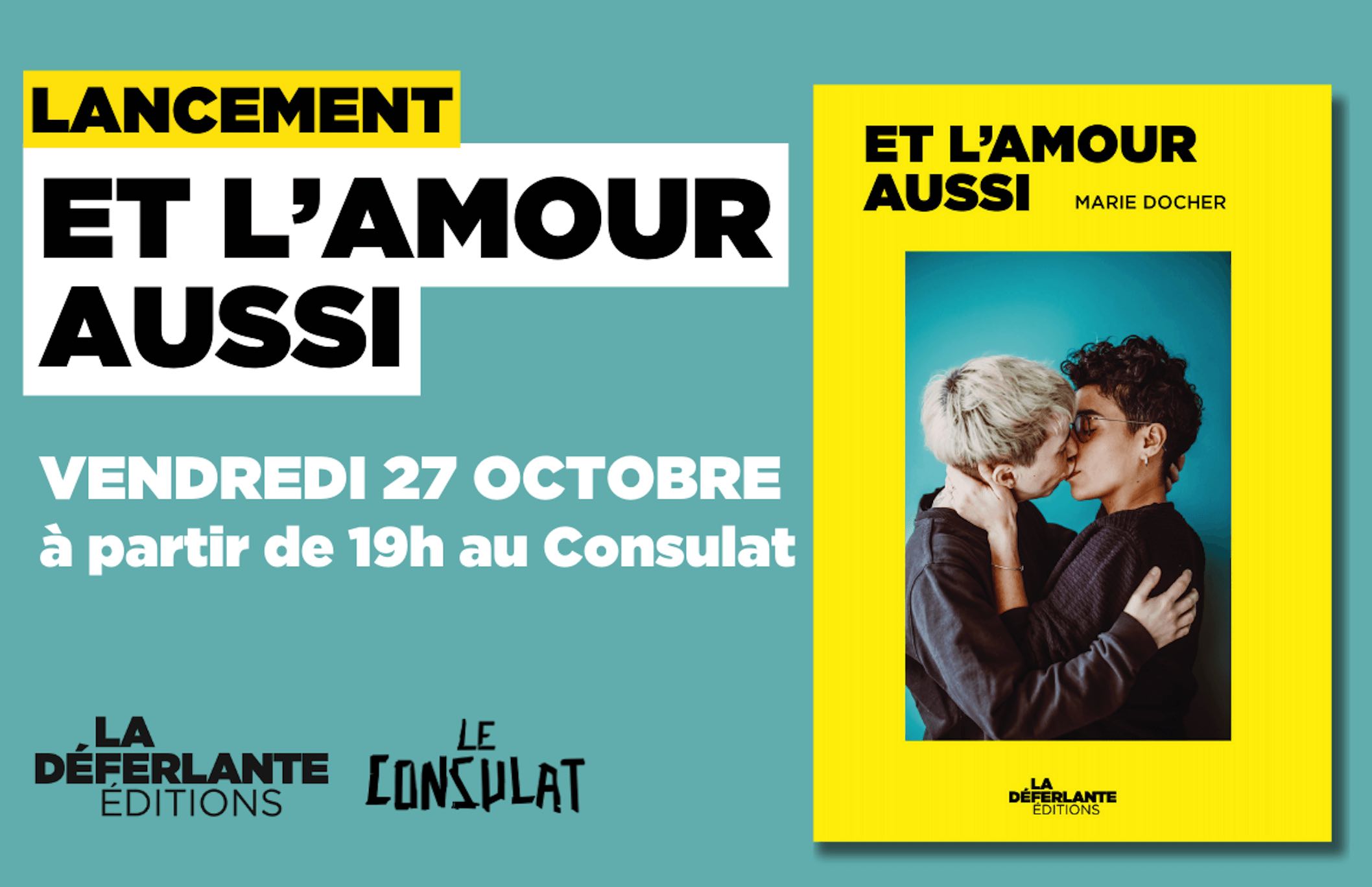 Soirée lancement "Et l'amour aussi"
