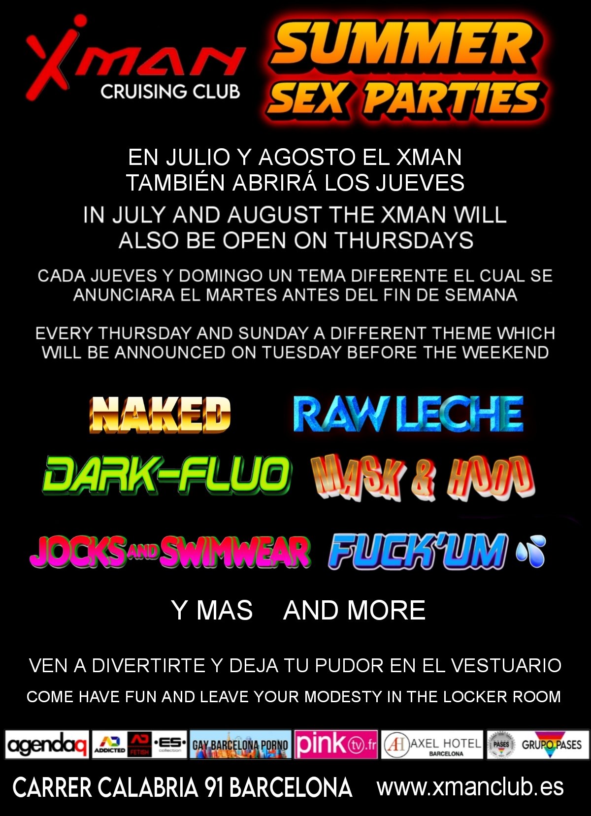 Summer sex party