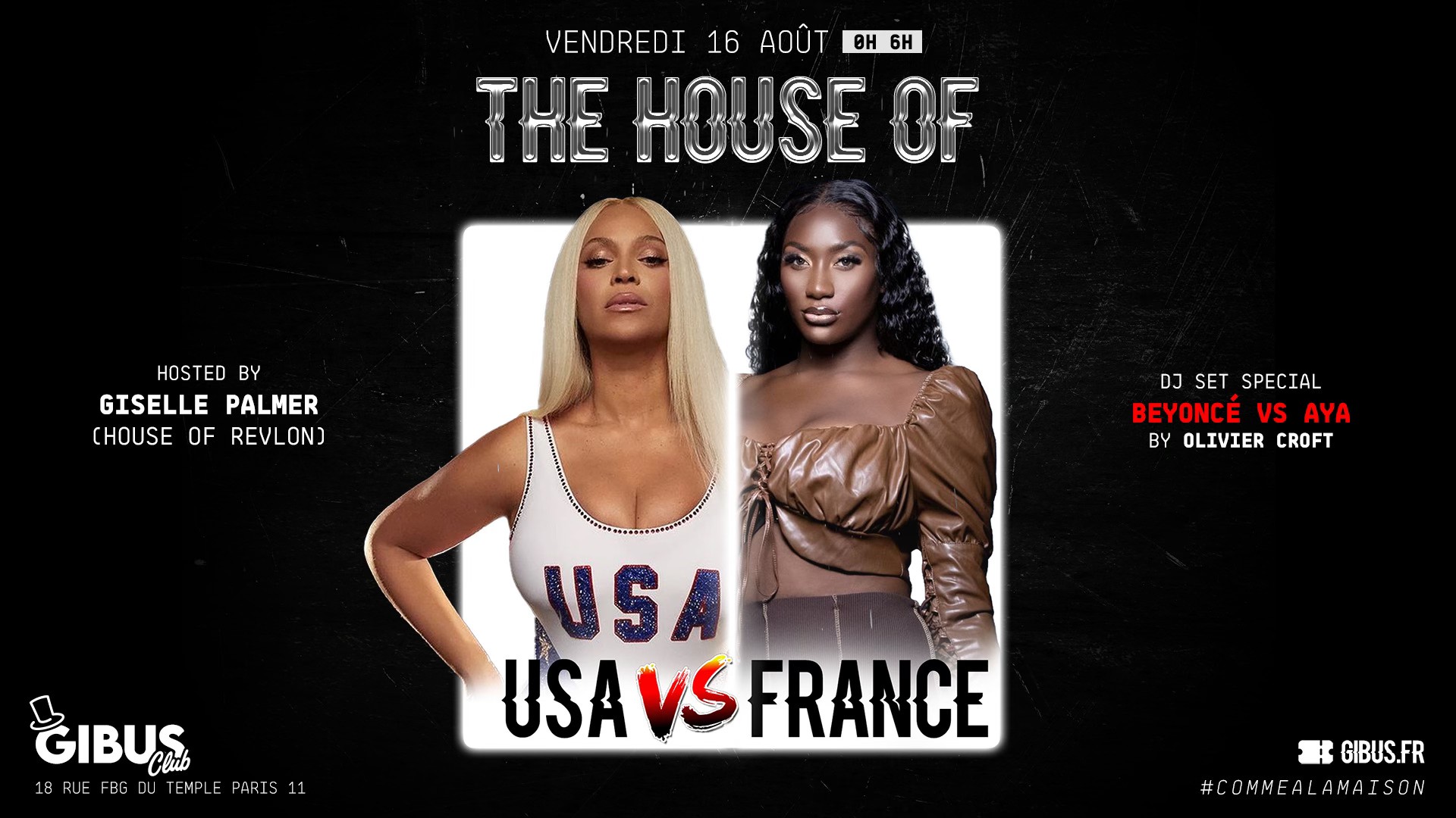 The House of USA vs France