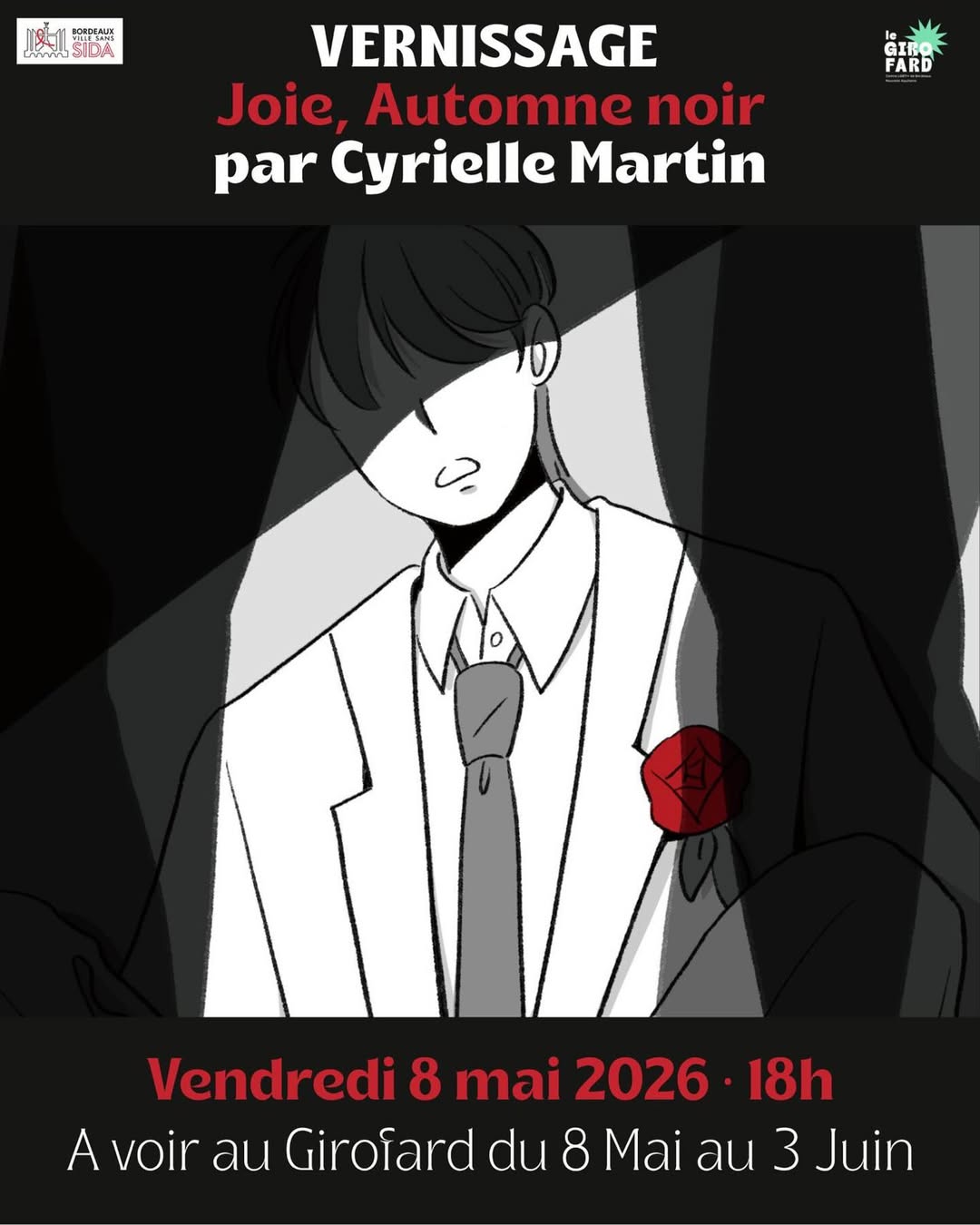 Vernissage « Joie, Automne noir »