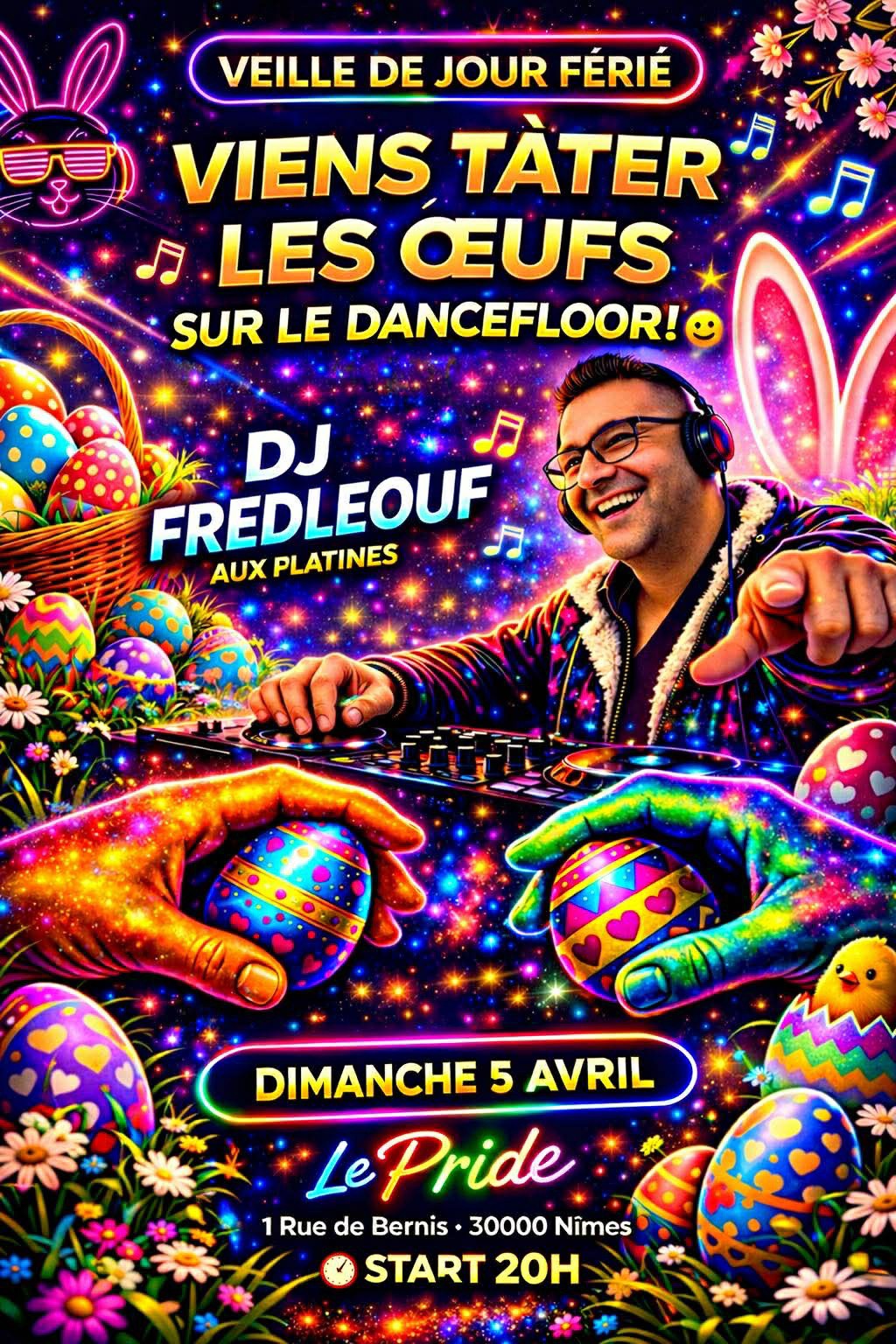 Viens tâter tes oeufs sur le dancefloor