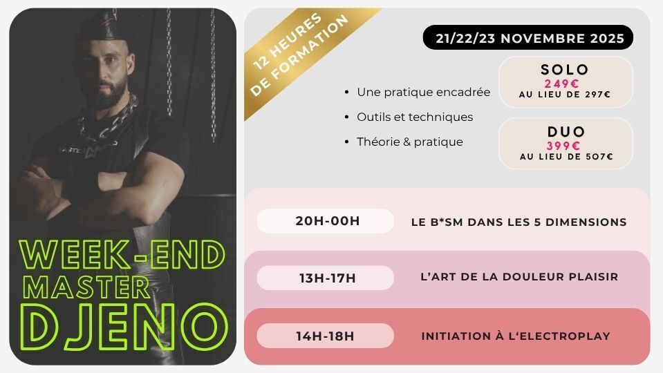 Week-end avec Master Djeno